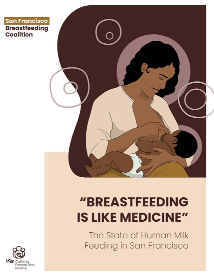 Black mother breastfeeding baby